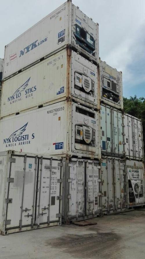 移動的冷藏箱20尺二手冷藏集裝箱使用方便操作簡單